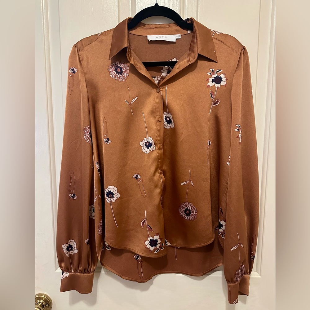 ASTR Floral Blouse